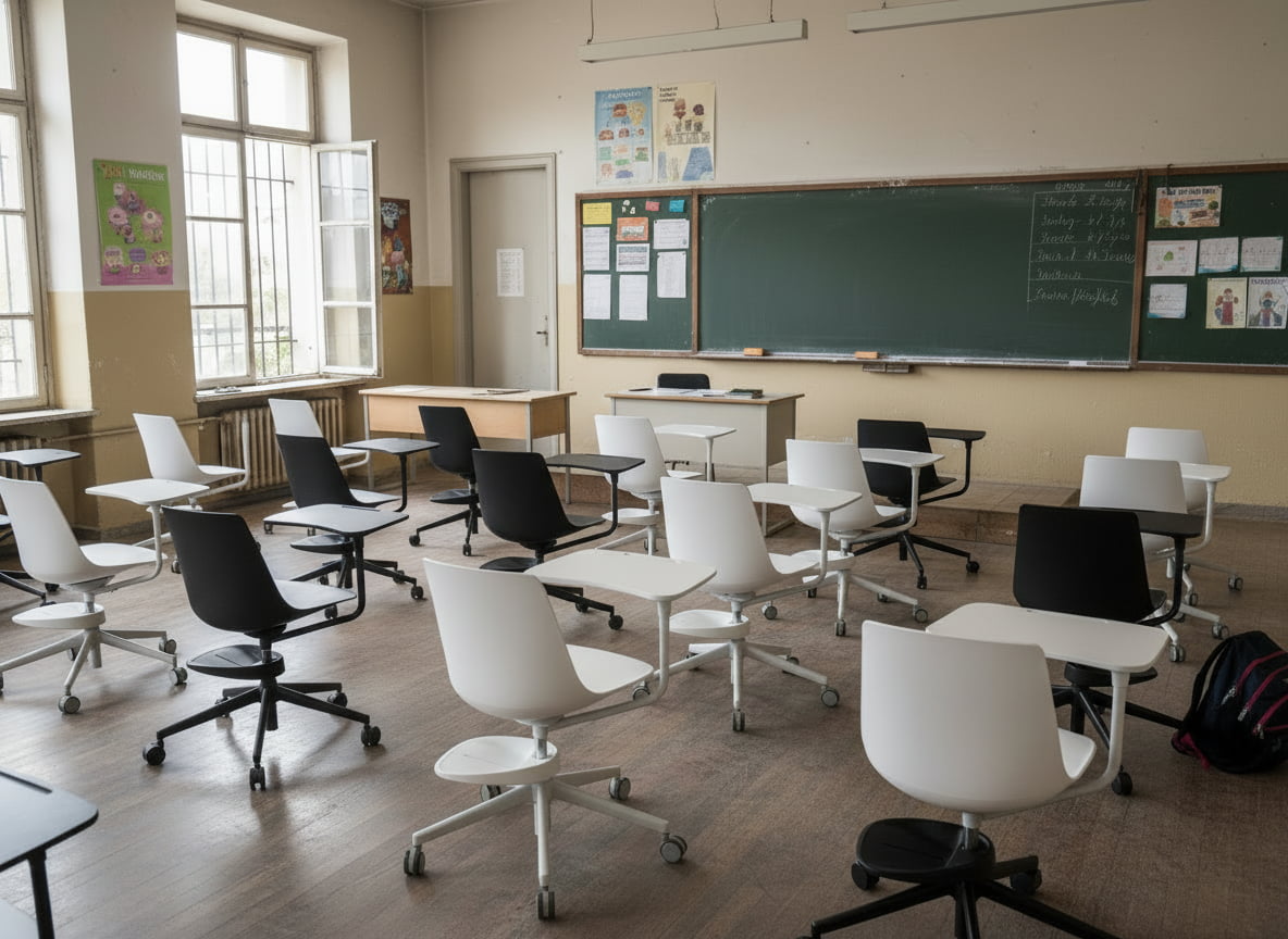 כסא סטודנט אורטופדי