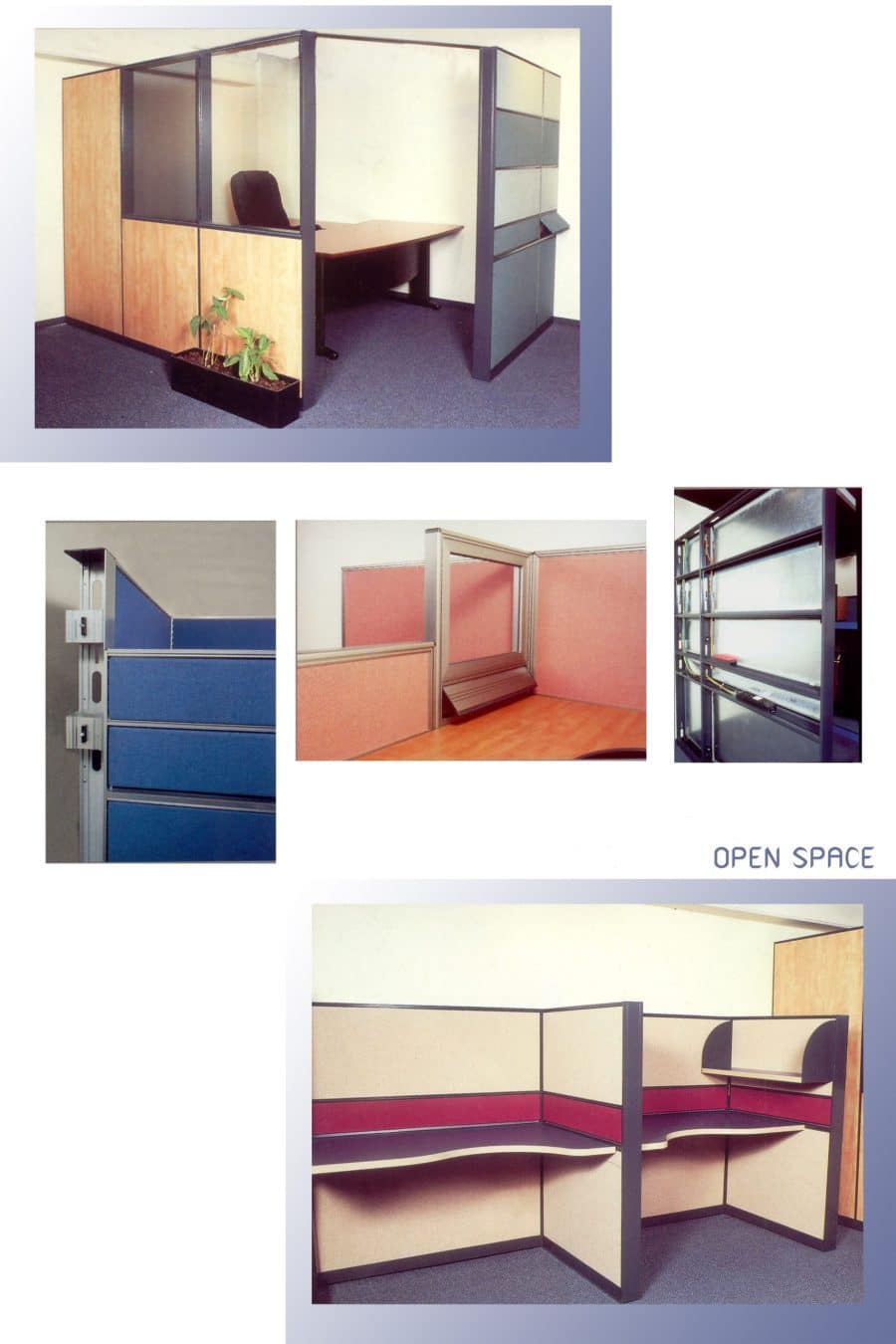 מחיצות אקוסטיות open space