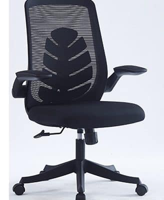 לובר כיסא משרדי המשלב גב רשת -מושב בריפוד בד